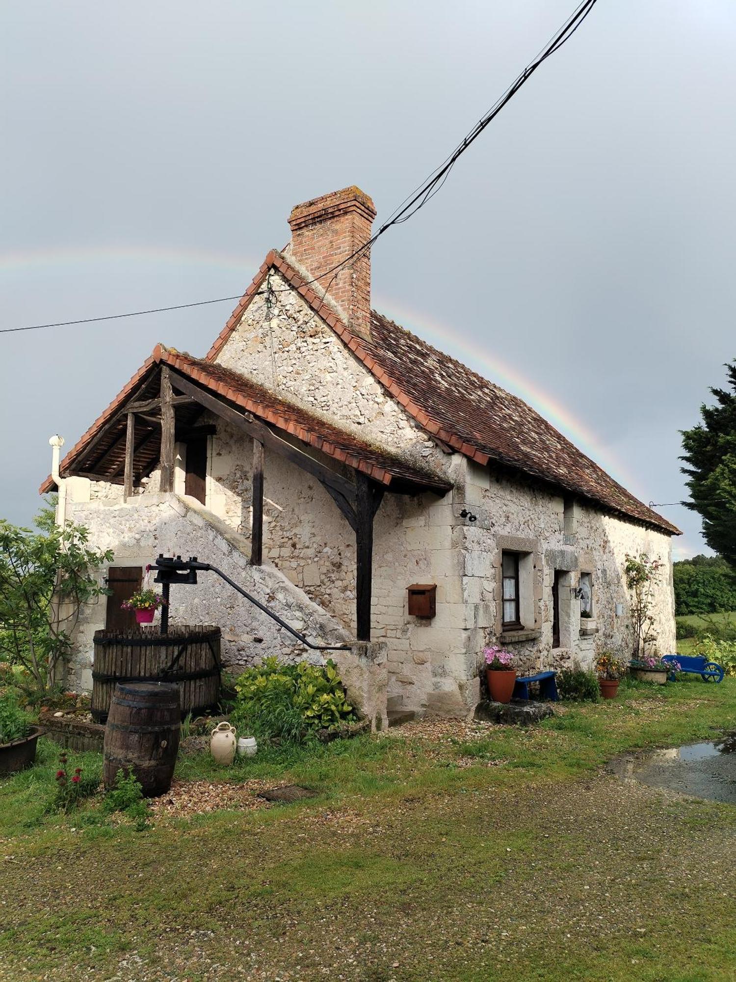 Charmante Maison, Calme Et Nature A La Roche Posay Villa Bagian luar foto